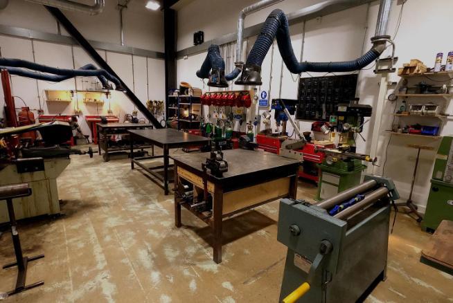 Metalwork workshop