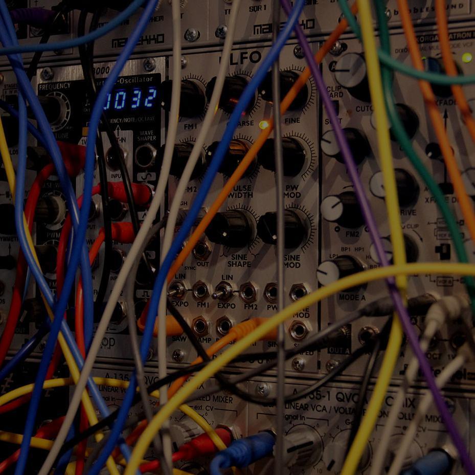 Music equipment with wires
